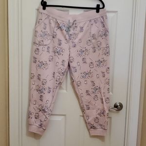 Mice from Cinderella crop sweat pants